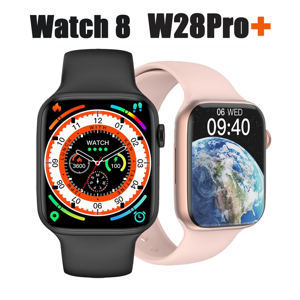 Reloj inteligente W28 Pro serie 8 para hombre y mujer